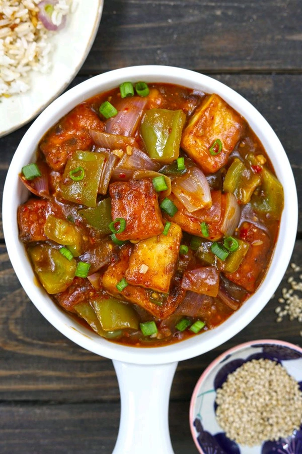 CHILLI PANEER GRAVY - Half