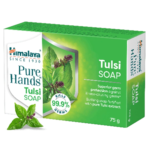 Himalaya pure hands tulsi soap - 75gm
