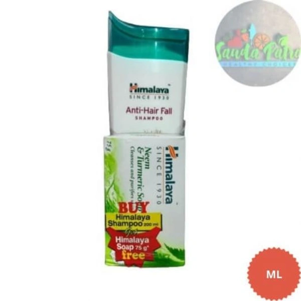 Himalaya anti hair fall shampoo   ((Free Himalaya Soap)) - 200ml