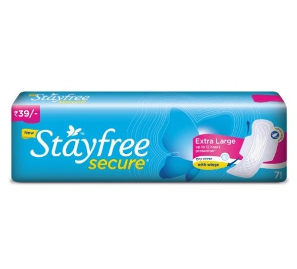 stayfree secure ((. 7  Pads. ))