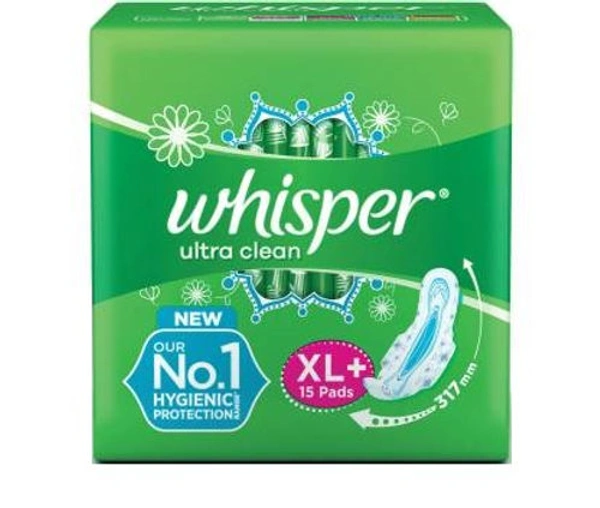 whisper Ultra Clean.  ((. 7. Pads ))