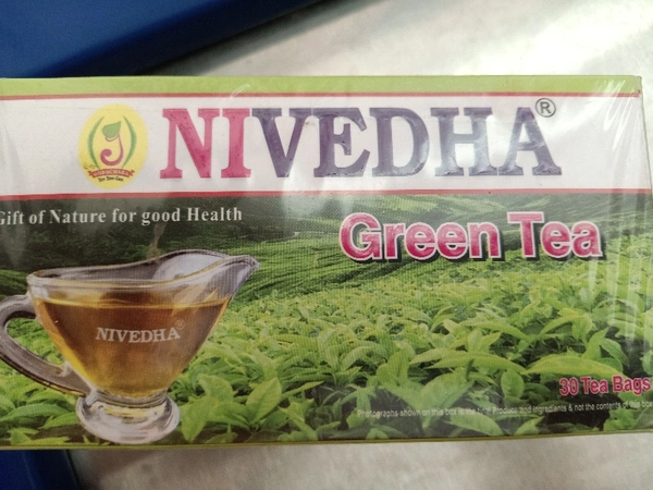 Nivedha Green tea. ((. 30.Bags)) - 60gm