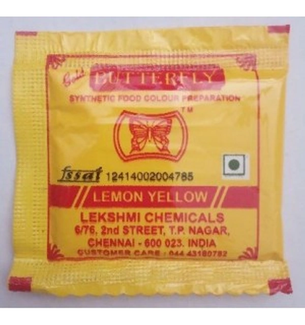 Kesari  powder Lemon Yellow   (( 5..Pieces)) - 50gm