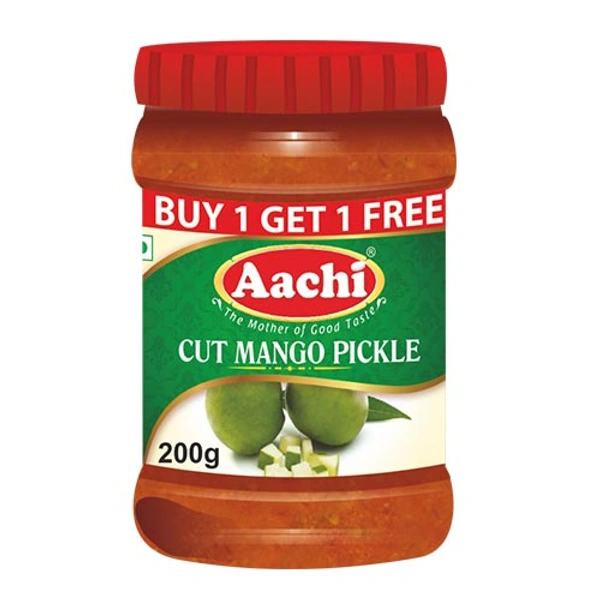 Aachi. Mango Pickle (( Buy 1 Get 1 Free)) - 400gm