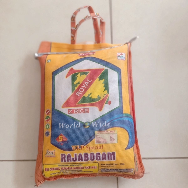  Rajabogam   Z Royal Rice - 5kg