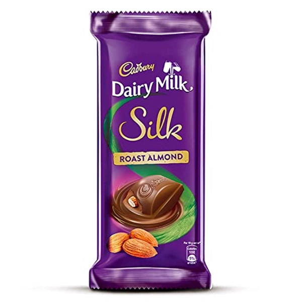 Dairy Milk Silk Roast Almond - 143gm