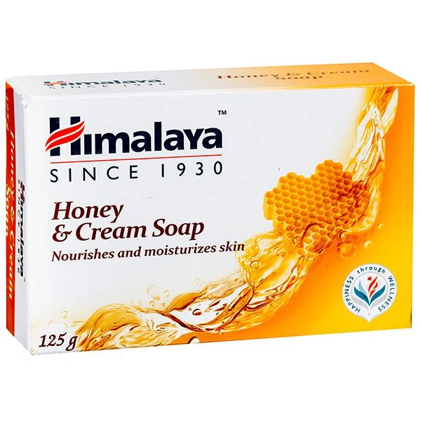 Himalaya honey &cream soap  (( 3.pieces ))  - 3×75 gm