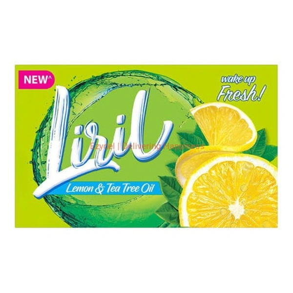 Liril Lemon &Tea Tree Oil   (( 3. Pieces))  - 3×75gm 