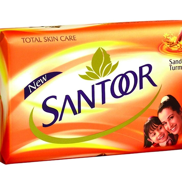Santoor Total Skin Care. (( 6. Pisces )) Free 12rupees Pen  - 6×100gm