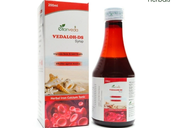 VEDALOH-DS (IRON & CALCIUM)  SYRUP - 200 ML