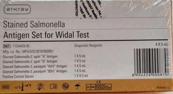 Arkray Antigen Set Widal Test - 2×5ml