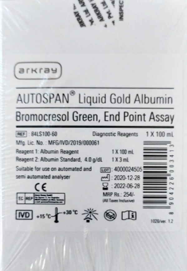 Arkray Albumin - 1×100ml