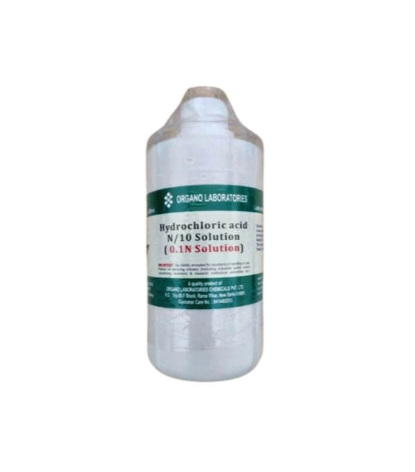 Organo Laboratories Hydrochloric Acid (N/10)  - 500ml.
