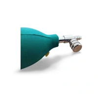 Green  Blood Pressure Bulb with Valve