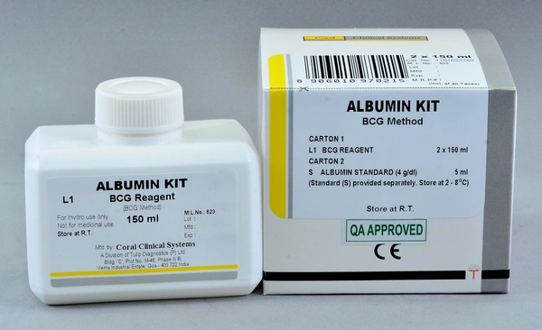 Coral ALBUMIN Biochemistry Reagent - 150ml