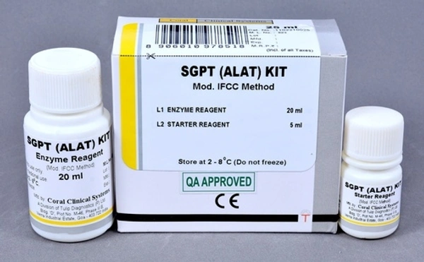 Coral SGPT (ALAT) Biochemistry Reagent - 2×150 ml
