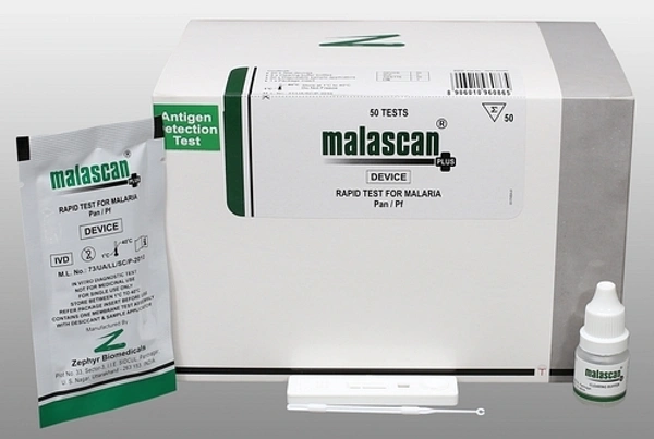 TULIP DIAGNOSTICS Malascan Plus (Rapid Test For Malaria Pf/Pan) - 50