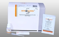 TULIP DIAGNOSTICS  Rapid Immunochromatography Test For HIV1 & HIV2 (Serum/plasma) - 50