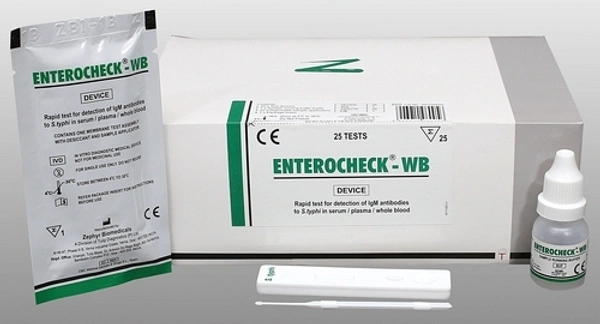 TULIP DIAGNOSTICS  Tulip Typhoid Test Kit, For Clinical - 25