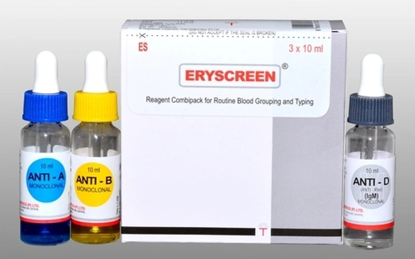 TULIP DIAGNOSTICS  Blood Grouping Reagents - 3×10ml