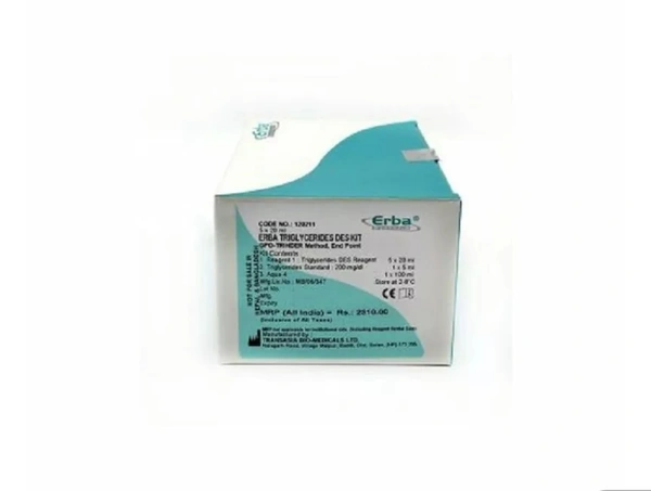 ERBA Triglycerides Biochemistry Reagent  - 2×20ml