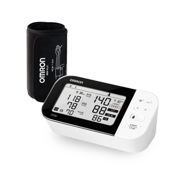 Omron HEM 7361T with bluetooth®, AFIB Indicator, IntelliWrap™ Cuff & Dual User Feature
