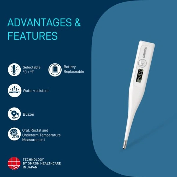 Omron Electronic Thermometer MC 246