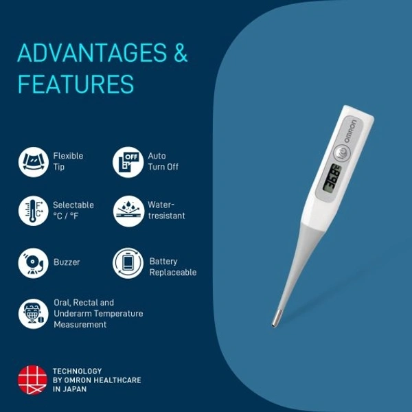 Omron MC 343 digital thermometer