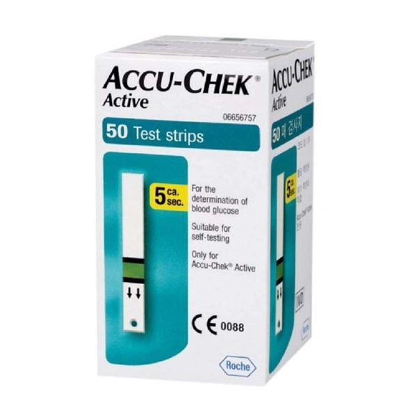 Accu-Chek® Active Test Strips – Pack of 50 - 50 Strip