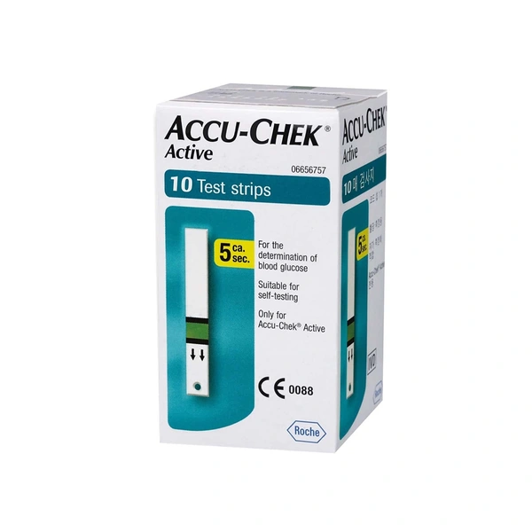 Accu-Chek® Active Test Strips – Pack of 10 - 10 Strips
