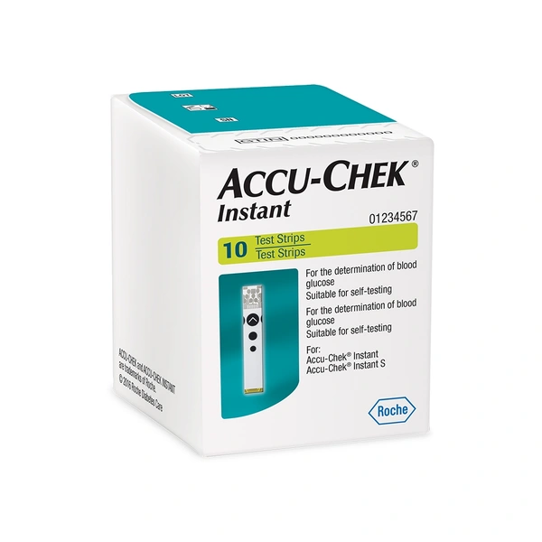 Accu-Chek® Instant Test Strips – Pack of 10 - 10 Strips