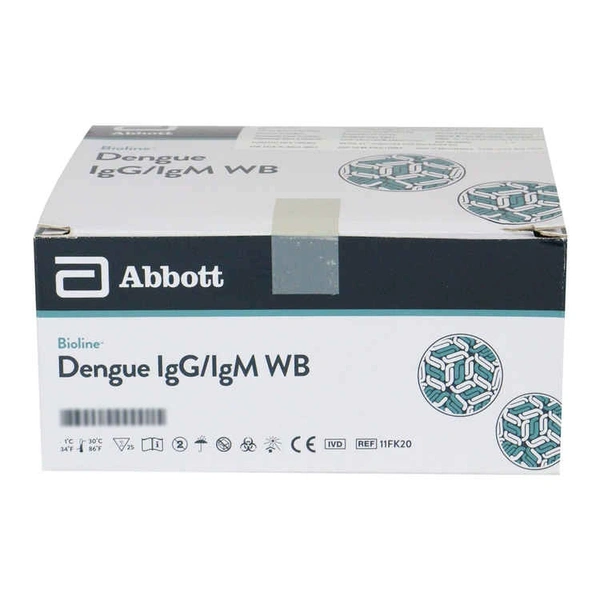 Abbott Dengue IGG/IGM WB (D) Global Rapid Card - Pack of 25 Test - 10 Nos