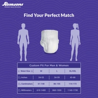 Romsons Dignity Overnight Pull Up Adult Diapers10 Pcs/Pack - Large