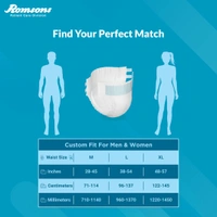 Romson Dignity Magna Adult Diapers10 Pcs/Pack - Large