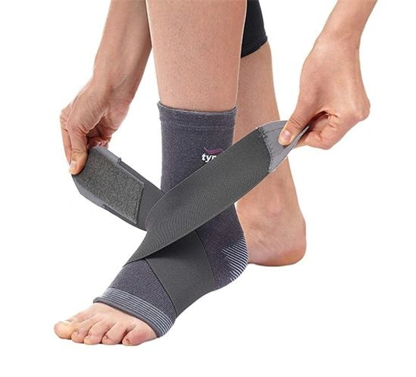 TYNOR ANKLE BINDER, GREY, 1 UNIT - M