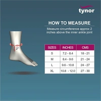TYNOR ANKLETS, BEIGE, 1 PAIR - L