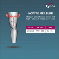 TYNOR COOL PACK KNEE WRAP, GREY, 1 UNIT - UNI