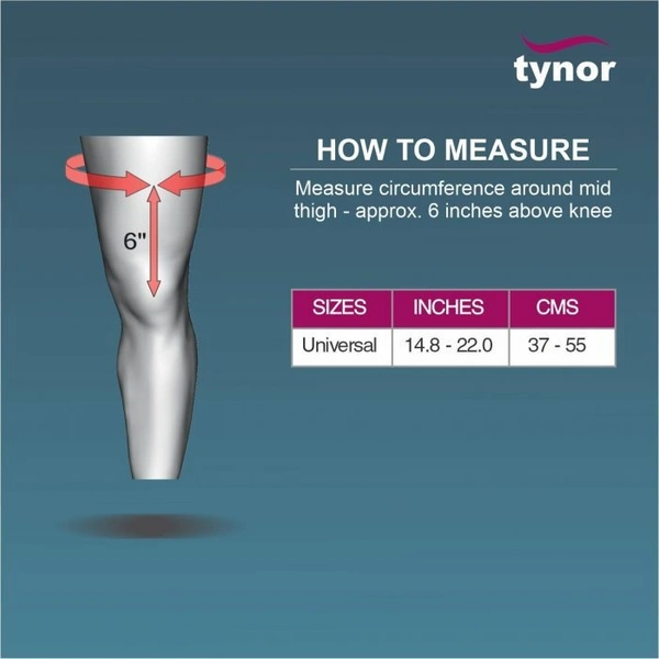 TYNOR COOL PACK KNEE WRAP, GREY, 1 UNIT - UNI