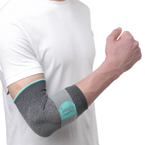 TYNOR ELBOW SUPPORT URBANE, GREY, 1 UNIT - M