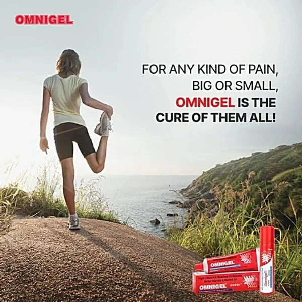 Omnigel Omnigel For Fast Relief From Pain, Sprain & Strain - 100 g