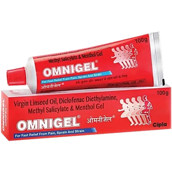 Omnigel Omnigel For Fast Relief From Pain, Sprain & Strain - 100 g