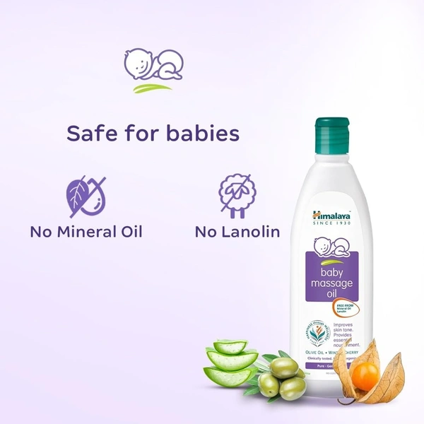 Himalaya  Himalaya Baby Massage Oil (200ml) - 200Ml