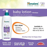 Himalaya Baby Body Lotion, For All Skin Types  - 100 ml