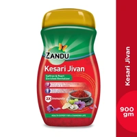 Zandu ZANDU KESARI JIVAN Kesari Jivan Ayurvedic Immunity Booster for Adults, Red, 450 g - 450 gm