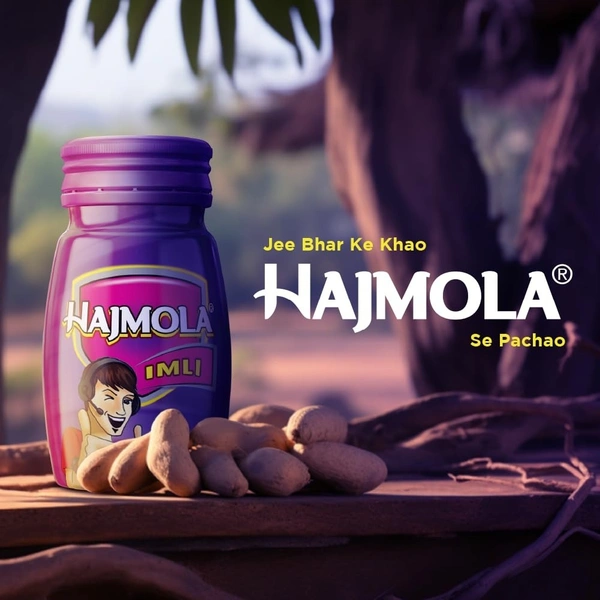 Dabur Hajmola Tasty Digestive Tablets (Imli Flavour) - 120 Tabs | Healthy, Tasty & Chatpata | Ayurvedic Tablets For Improved Digestion | Relief From Flatulence - 120 Tabs