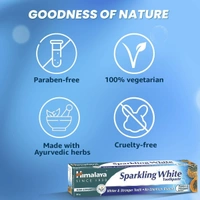 Himalaya Herbals Sparkling Whitening Toothpaste 150g - 150g