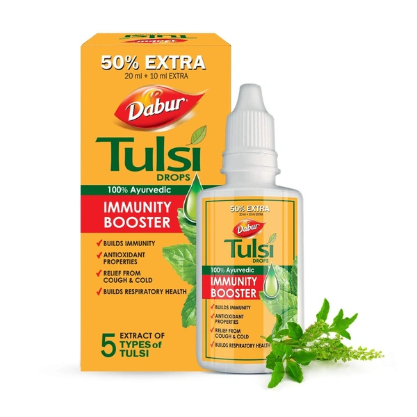 Dabur Tulsi Drops - 30ml - 30ml
