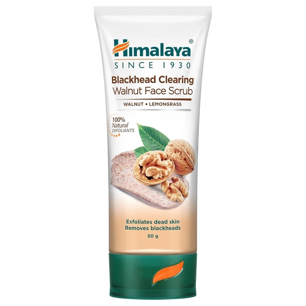 Himalaya Herbals Gentle Exfoliating Walnut Scrub, 50g - 50g