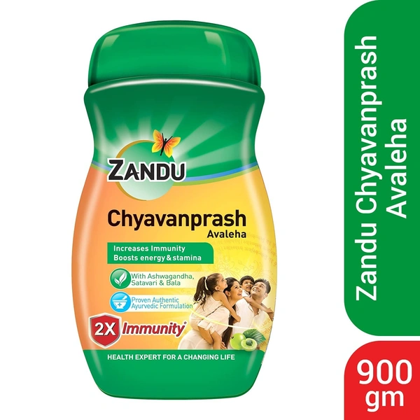 Zandu ZANDU CHYAVANAPRASH Avaleha for Increasing Immunity and Stamina, - 900g