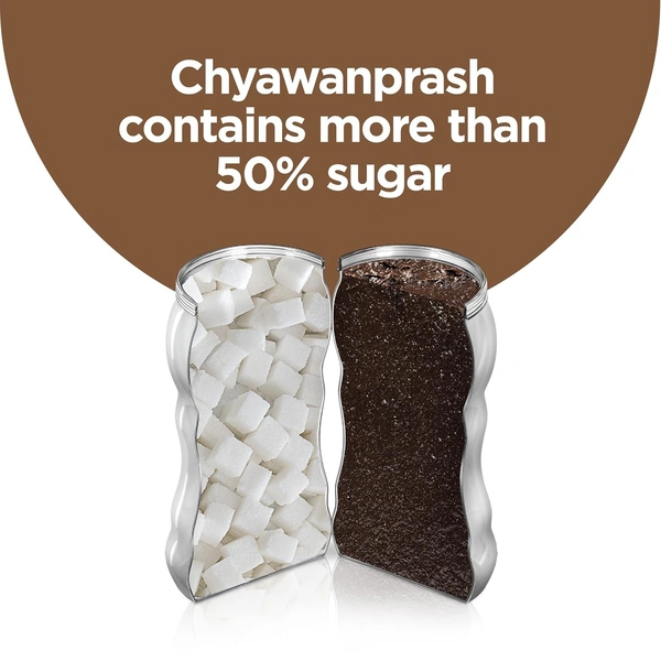 Zandu ZANDU CHYAVANAPRASH Avaleha Jaggery (Gur), Ayurvedic Immunity Booster, Provides Vitamins & Micro-Nutrients, Helps Improve Respiratory Health, 450g - 450g